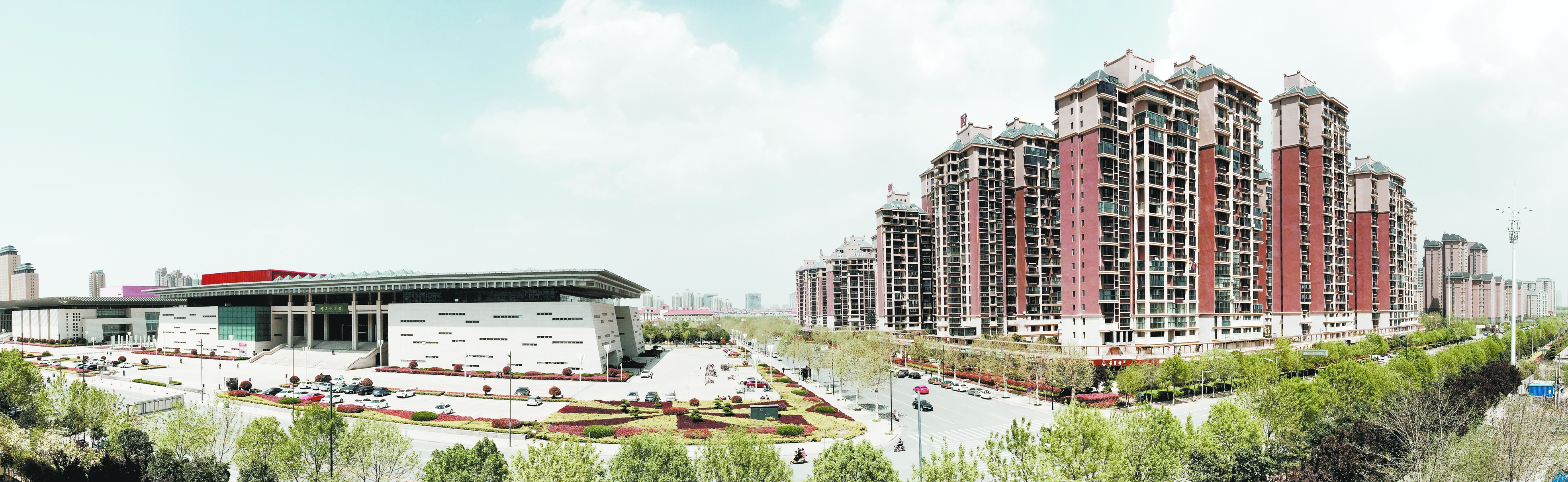 许昌市大剧院全景.
