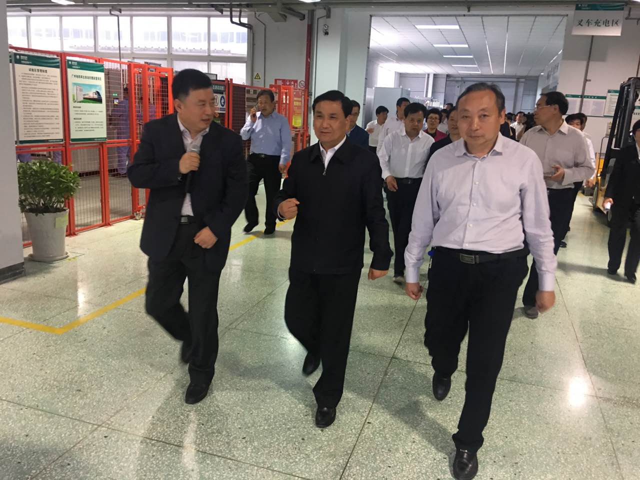 摩评价活动之走进开发区(二)--观摩组对许继柔